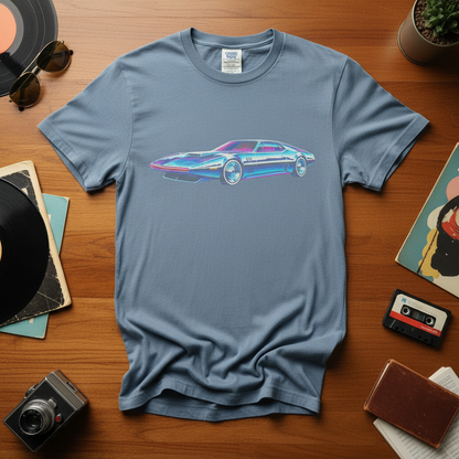 Vintage Retro Sports Car Graphic Tee