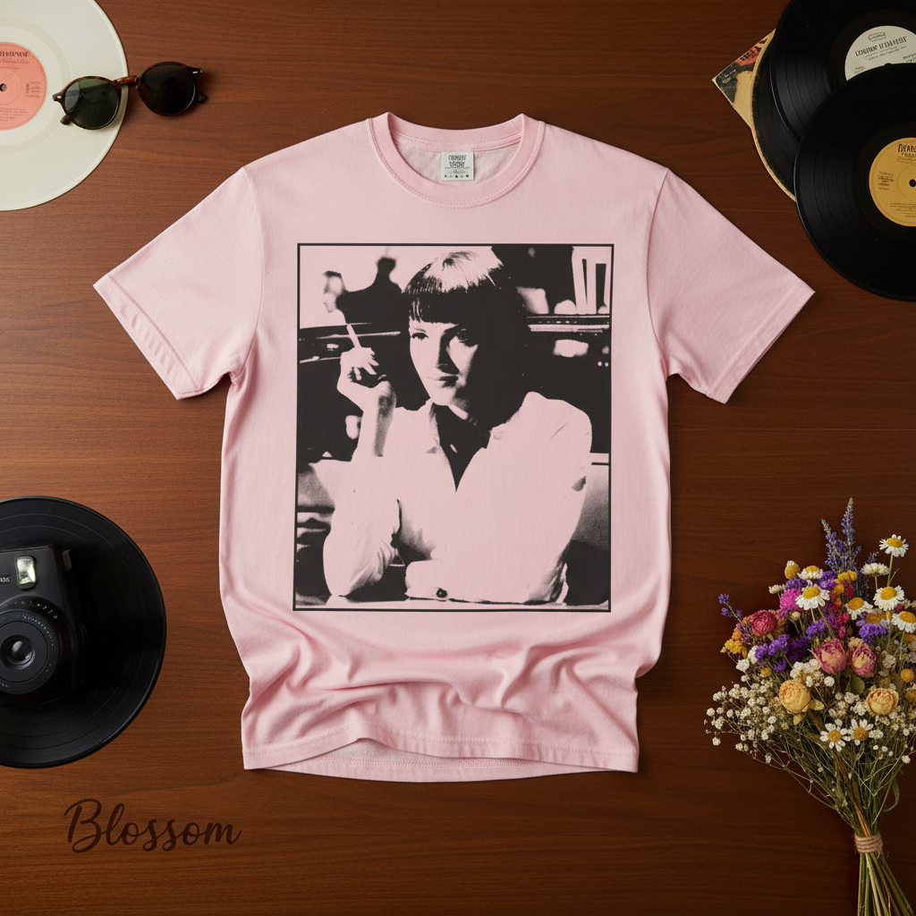 Vintage Mia Wallace Pulp Fiction Graphic Tee