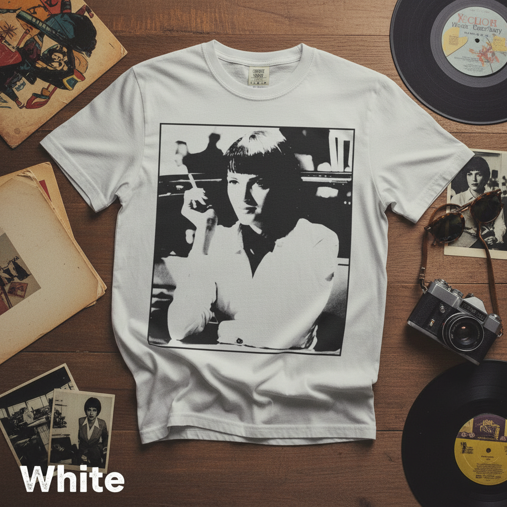 Vintage Mia Wallace Pulp Fiction Graphic Tee