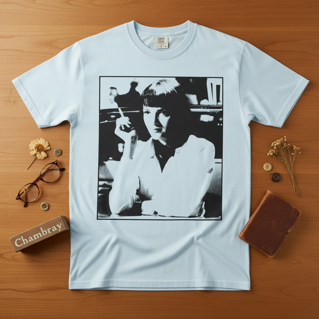 Vintage Mia Wallace Pulp Fiction Graphic Tee