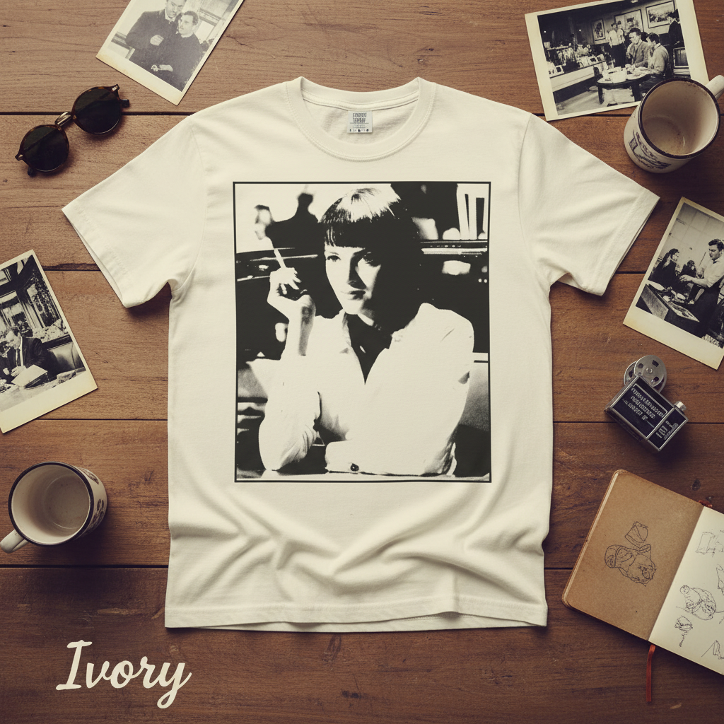 Vintage Mia Wallace Pulp Fiction Graphic Tee