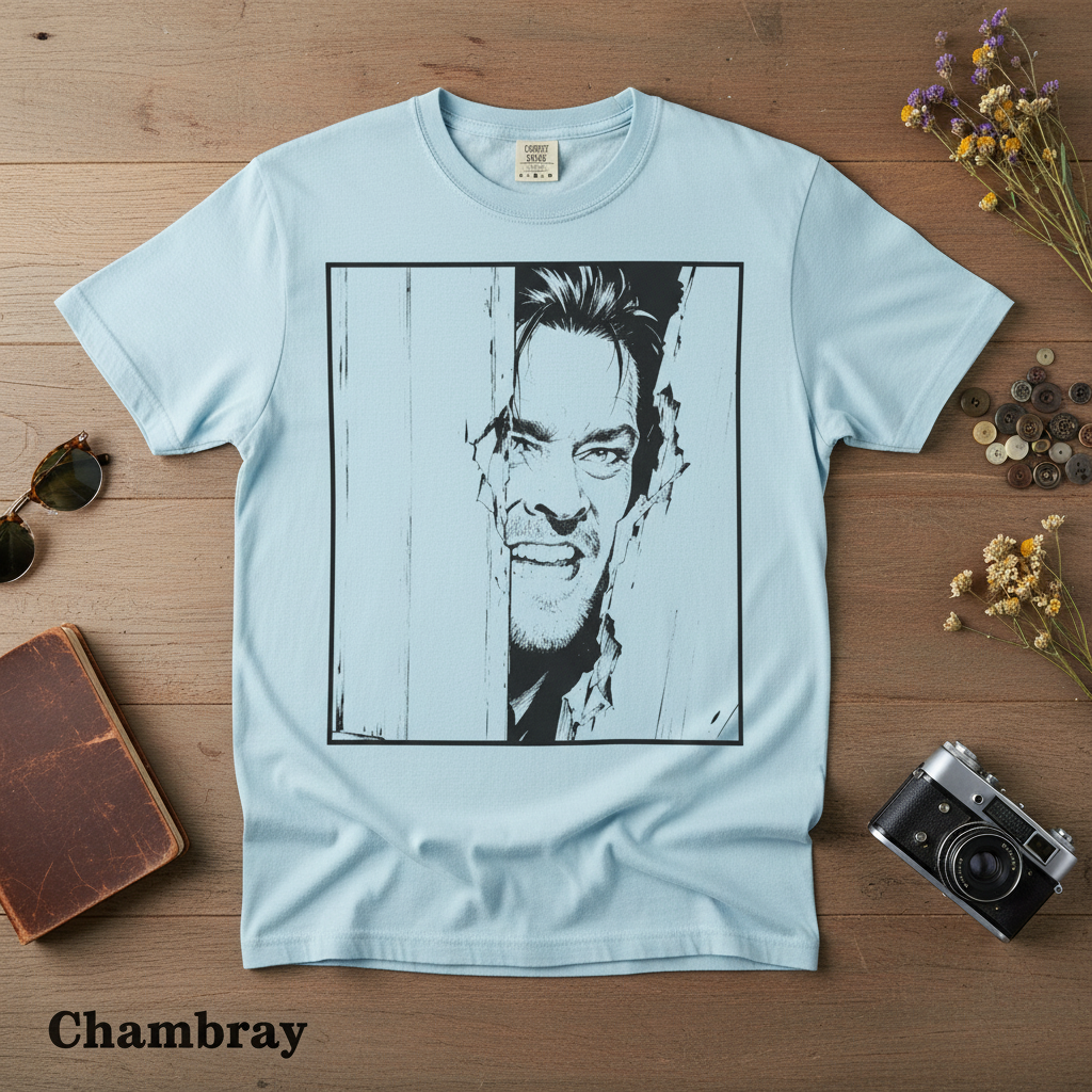 Vintage The Shining Door Scene Graphic Tee