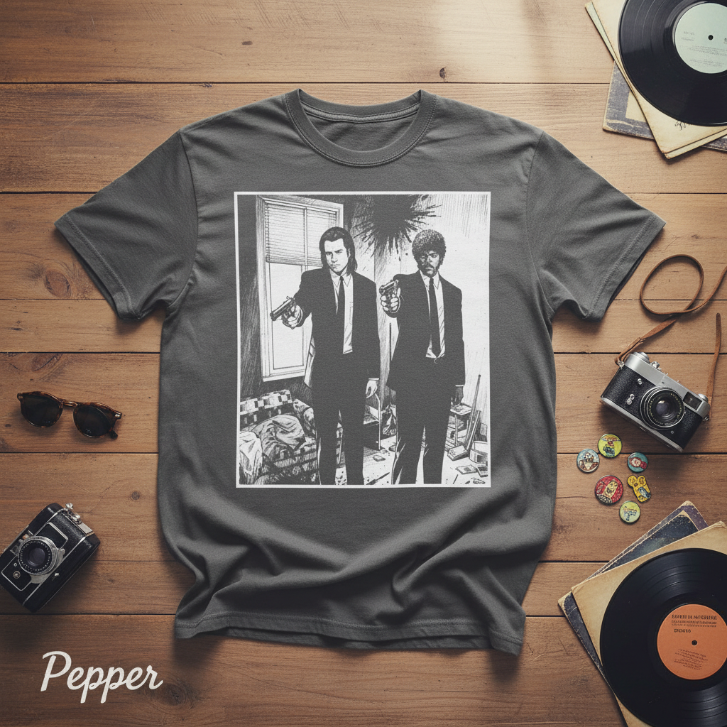 Vintage Pulp Fiction Graphic Tee