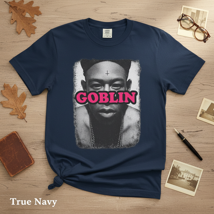 Vintage Goblin Portrait Graphic Tee