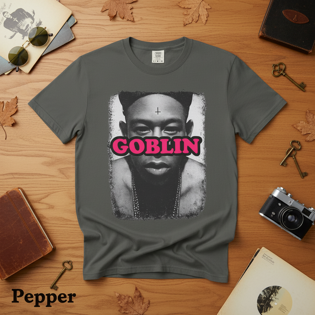 Vintage Goblin Portrait Graphic Tee