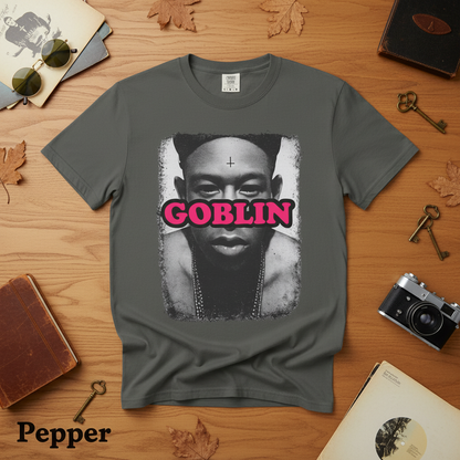 Vintage Goblin Portrait Graphic Tee