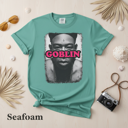 Vintage Goblin Portrait Graphic Tee