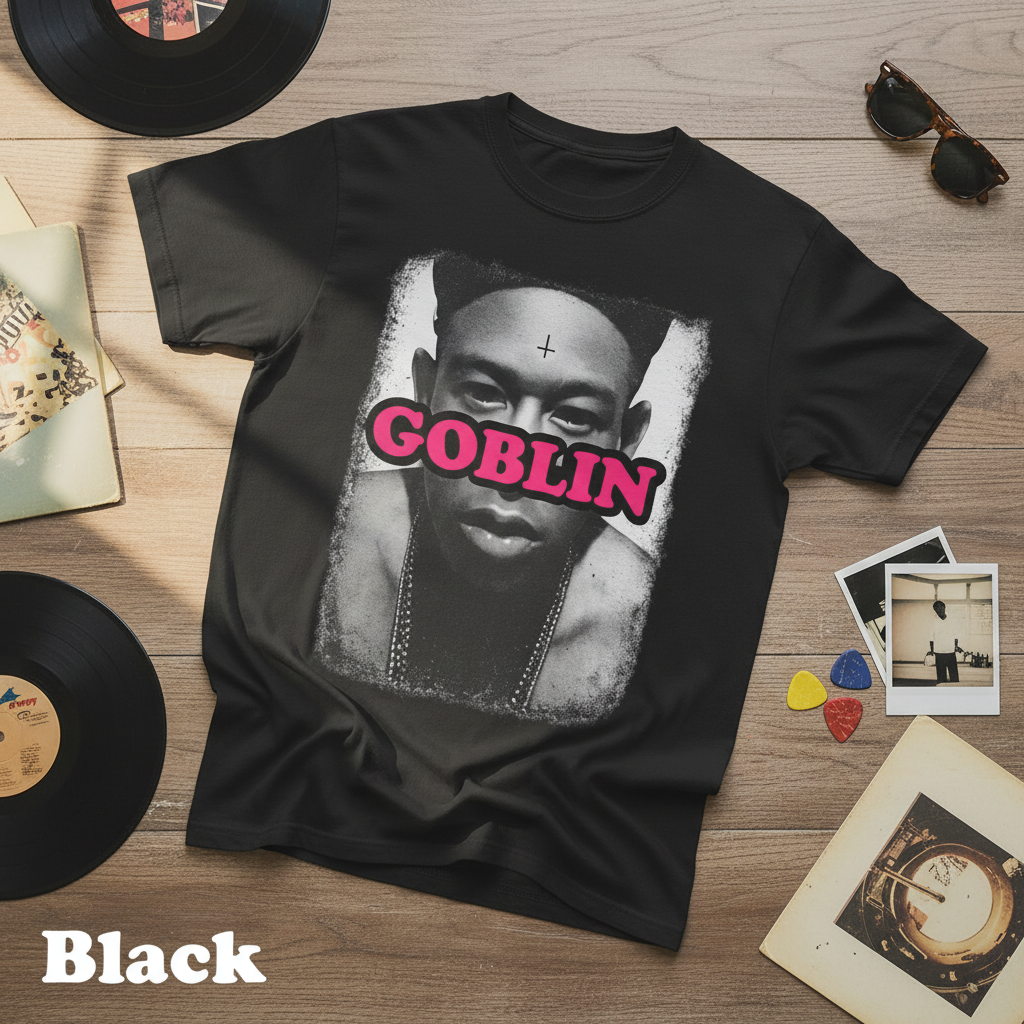 Vintage Goblin Portrait Graphic Tee