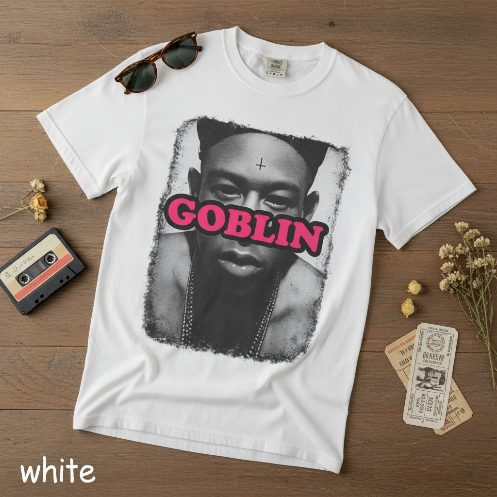Vintage Goblin Portrait Graphic Tee
