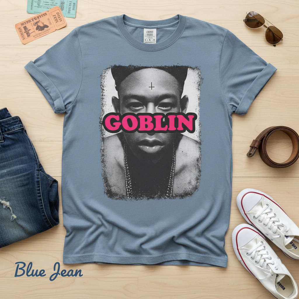 Vintage Goblin Portrait Graphic Tee