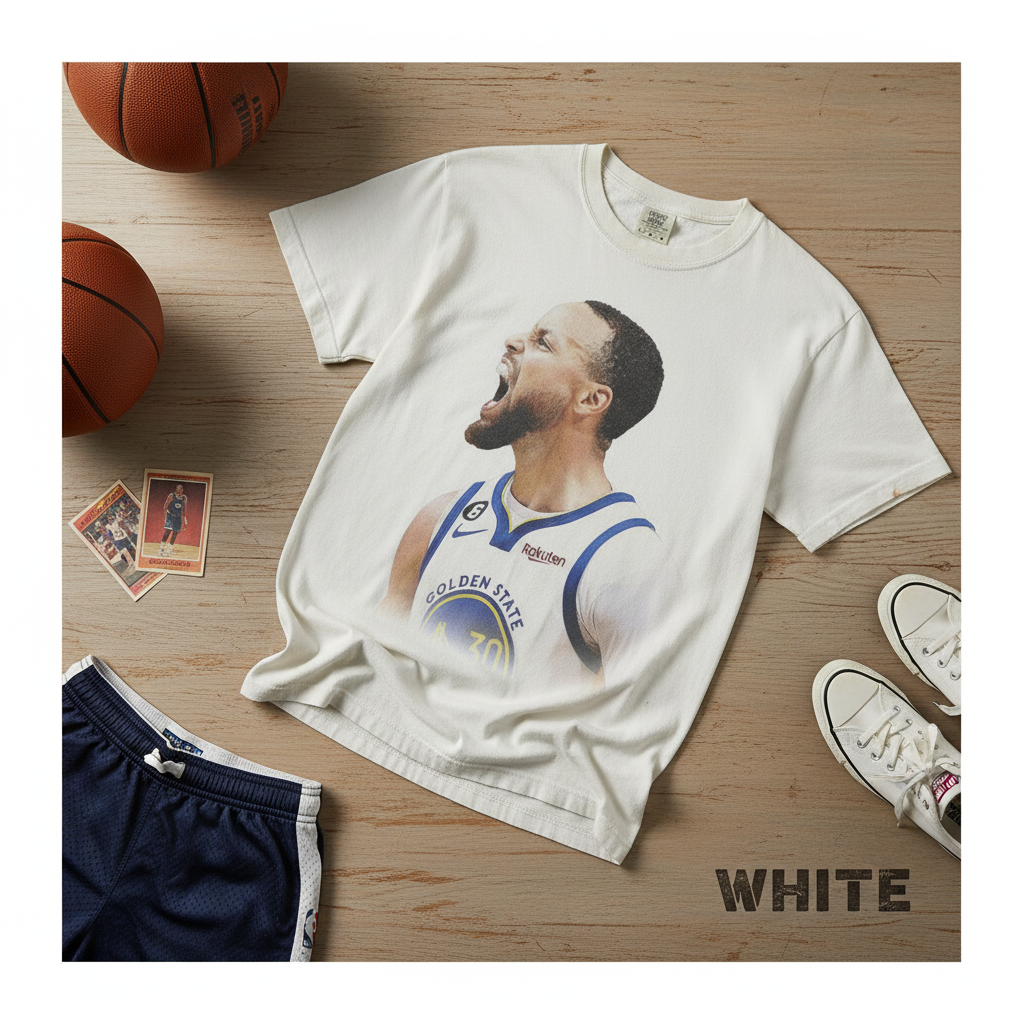 Vintage Steph Curry Graphic Tee