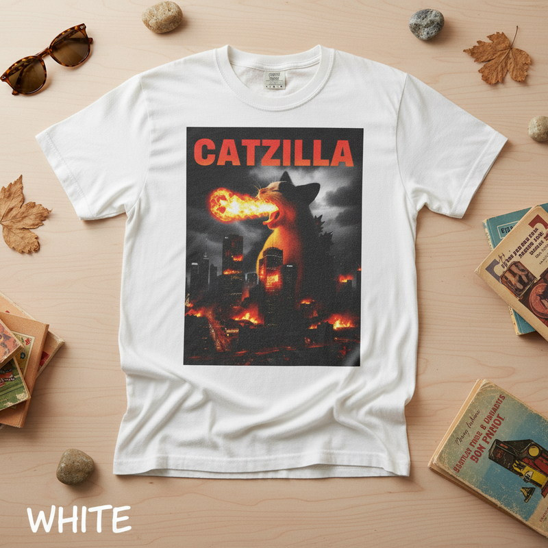 Vintage Catzilla Graphic Tee