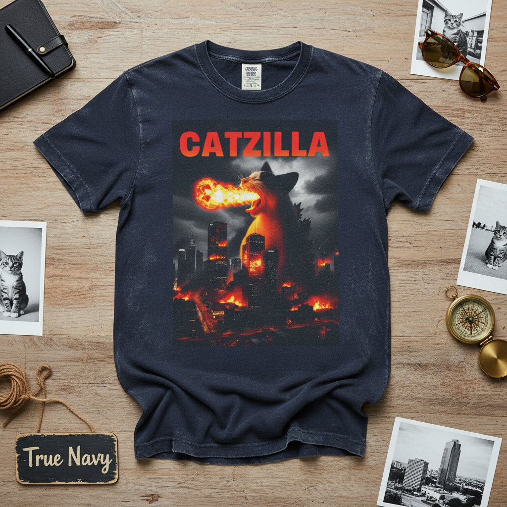 Vintage Catzilla Graphic Tee