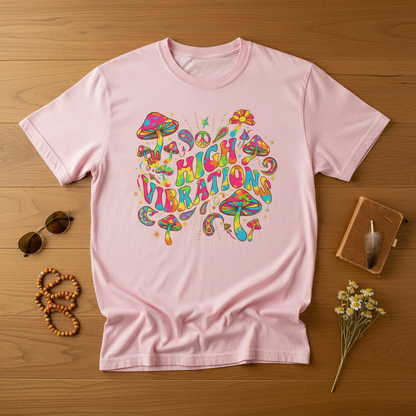 Vintage High Vibrations Graphic Tee