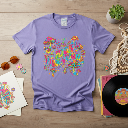 Vintage High Vibrations Graphic Tee