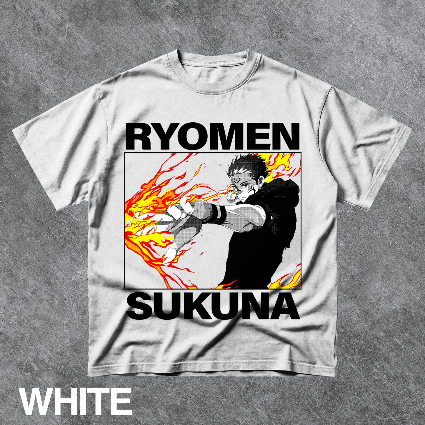 Vintage Ryomen Sukuna Graphic Tee