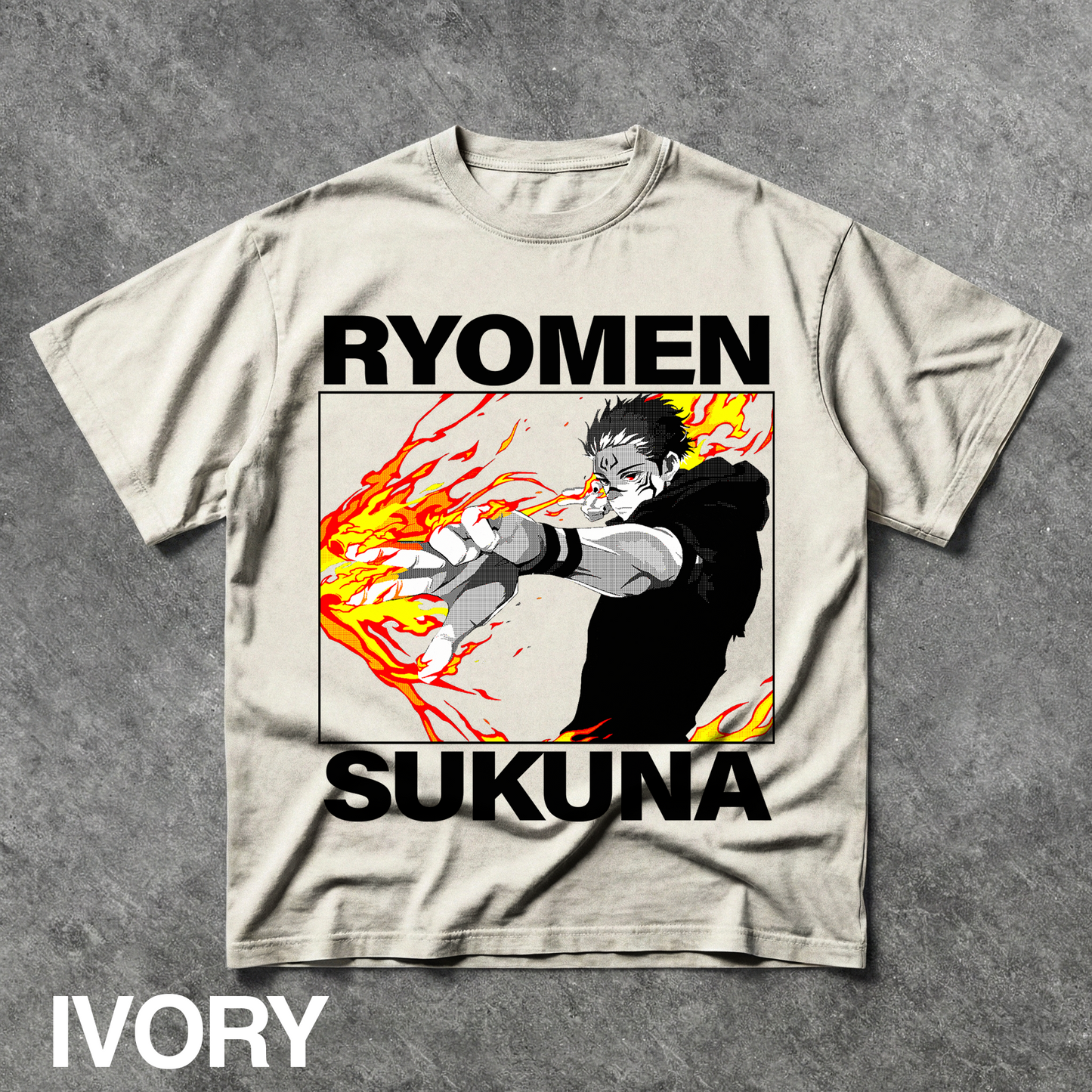 Vintage Ryomen Sukuna Graphic Tee