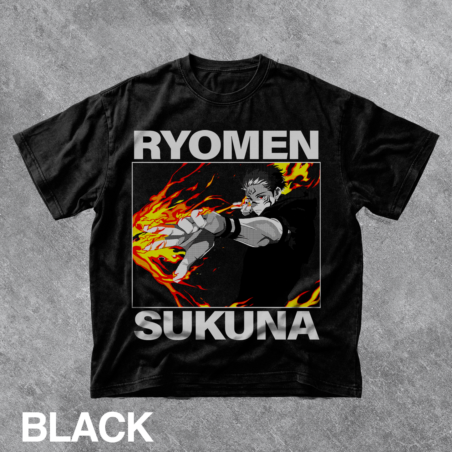 Vintage Ryomen Sukuna Graphic Tee