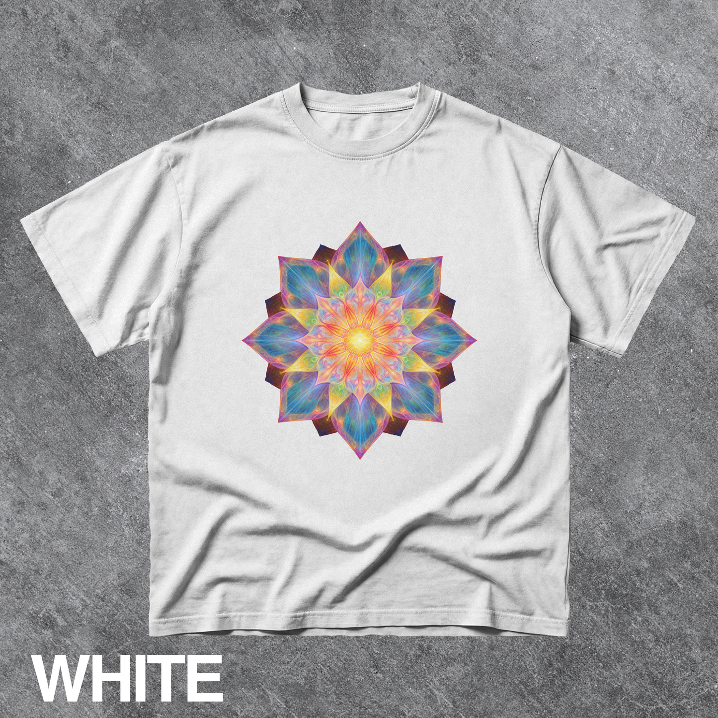 Vintage Mandala Bloom Graphic Tee