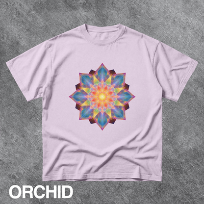 Vintage Mandala Bloom Graphic Tee