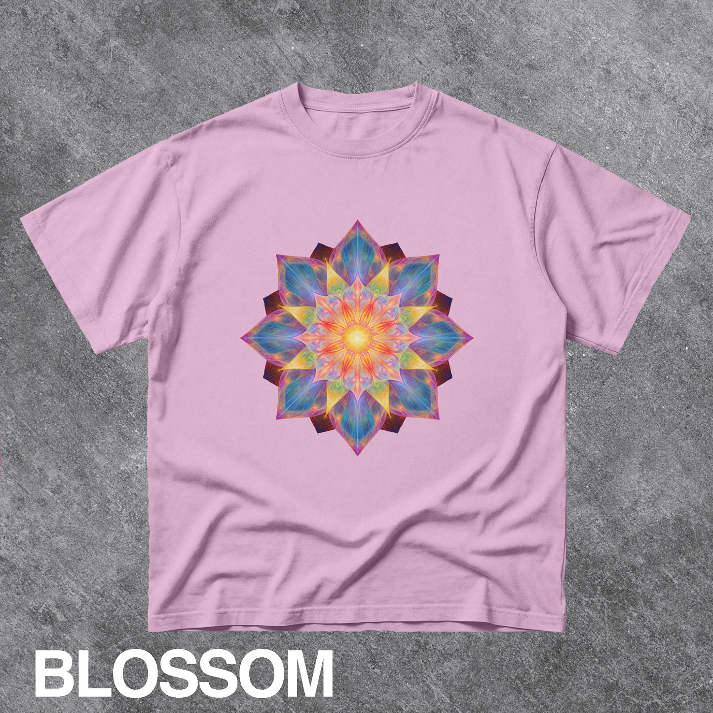 Vintage Mandala Bloom Graphic Tee