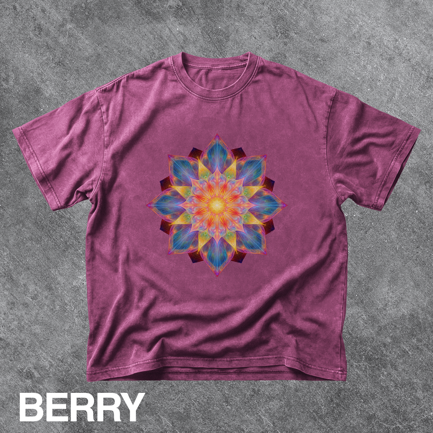 Vintage Mandala Bloom Graphic Tee