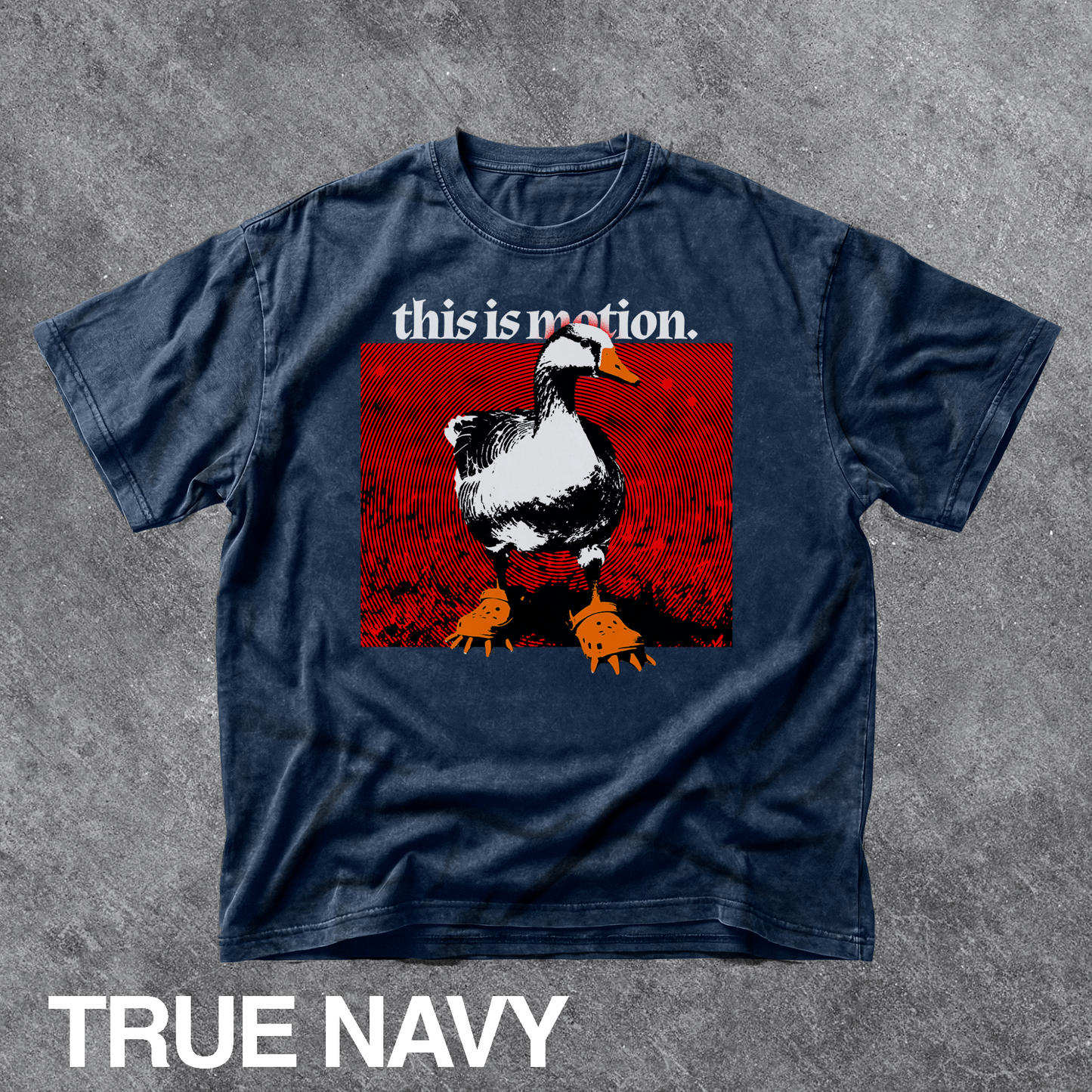 Vintage Funny Goose Graphic Tee