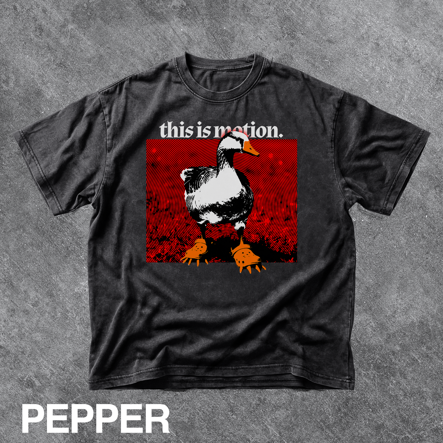 Vintage Funny Goose Graphic Tee
