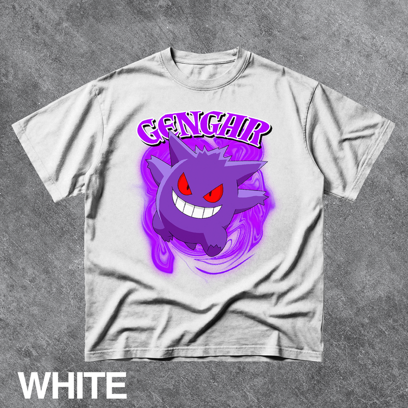 Vintage Gengar Pokemon Graphic Tee
