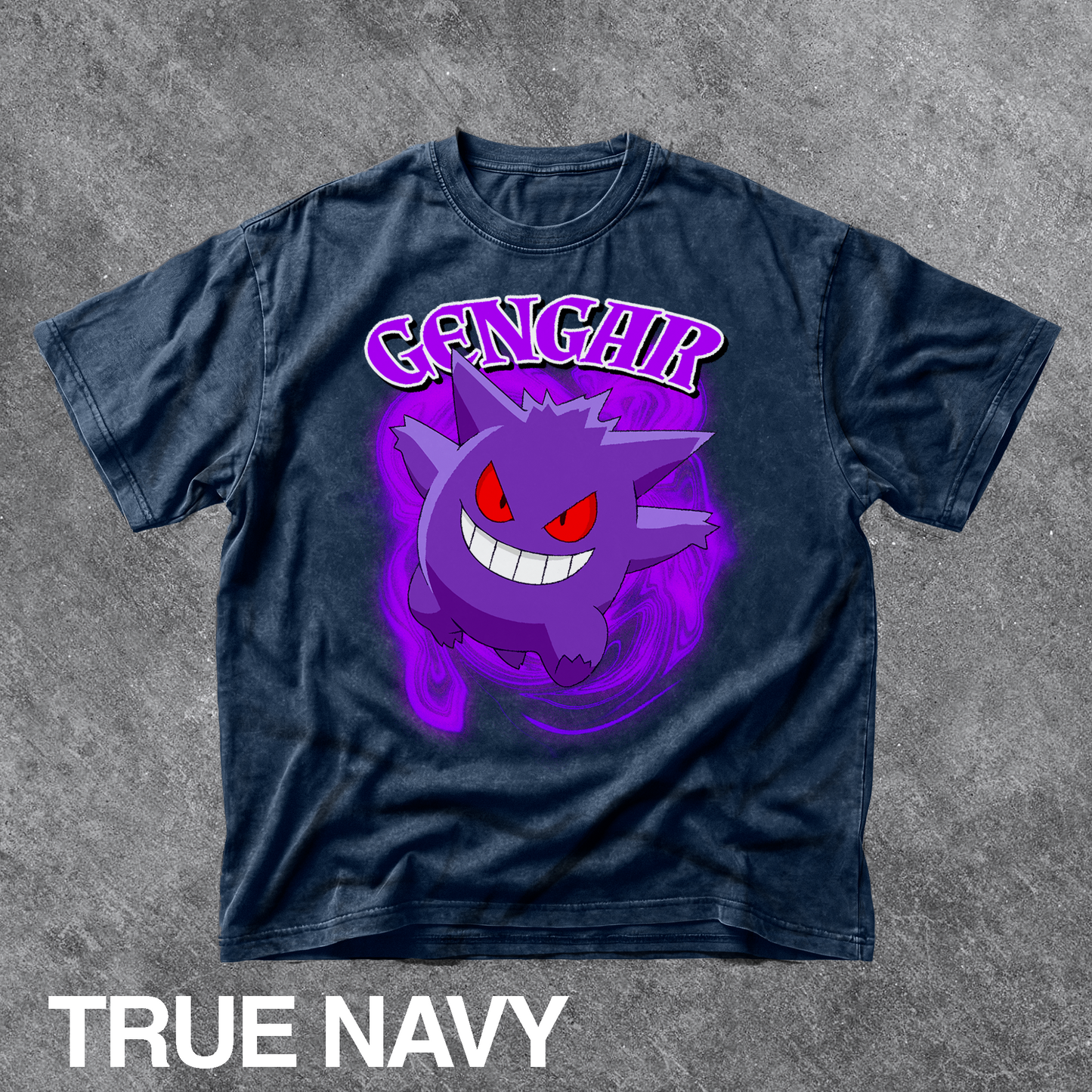 Vintage Gengar Pokemon Graphic Tee