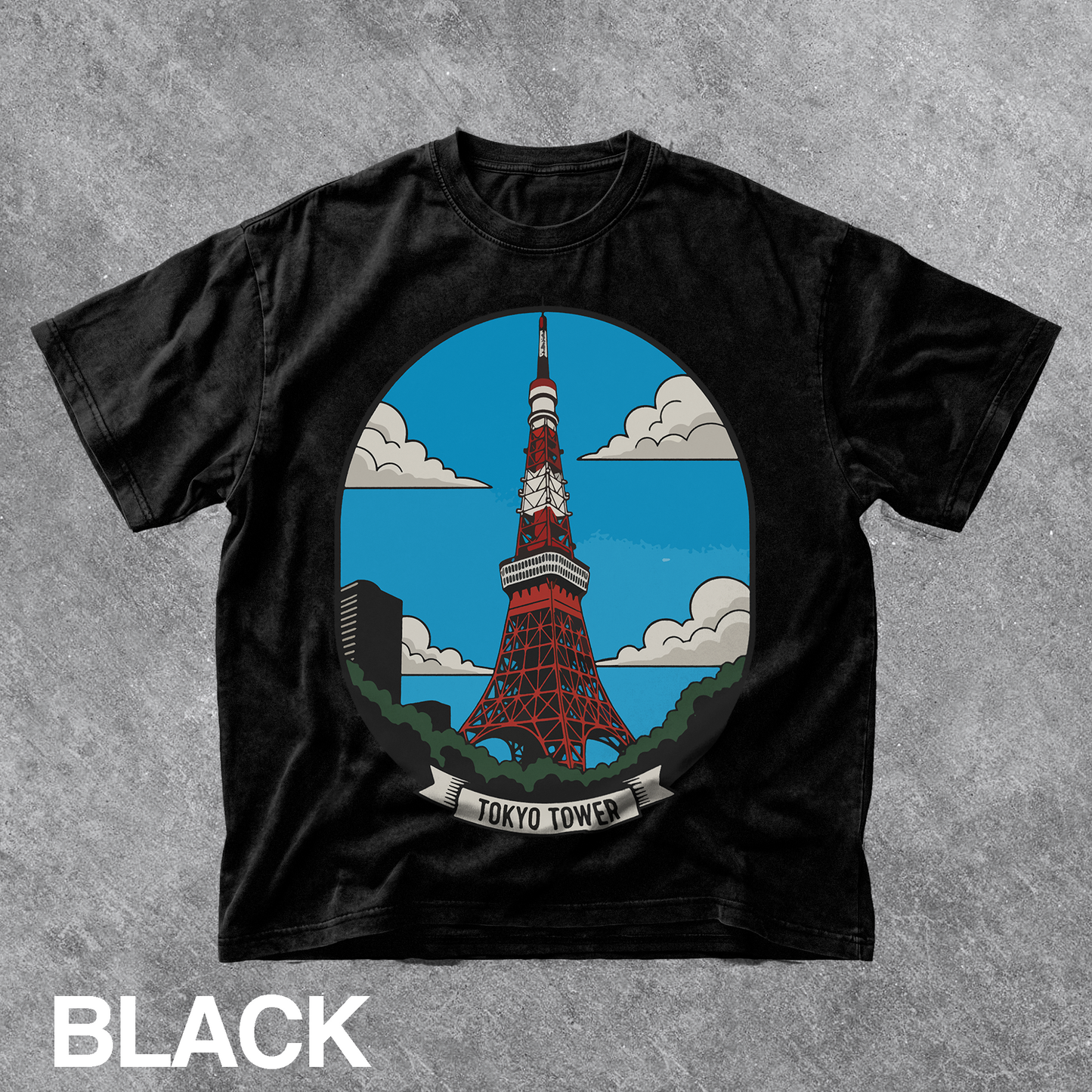 Vintage Tokyo Tower Graphic Tee