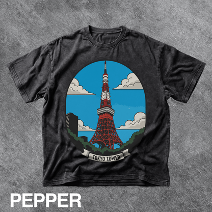 Vintage Tokyo Tower Graphic Tee