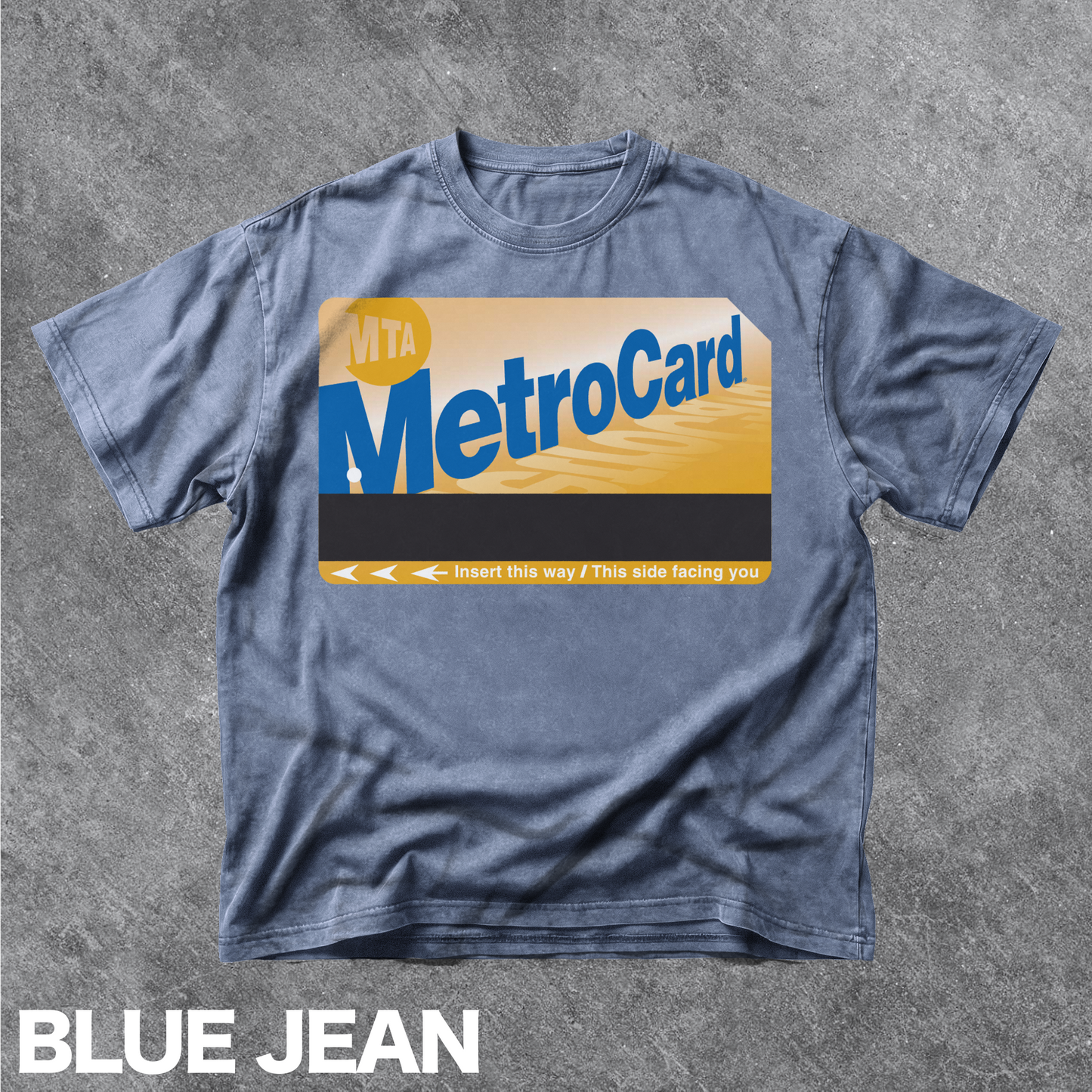Vintage MTA MetroCard Graphic Tee