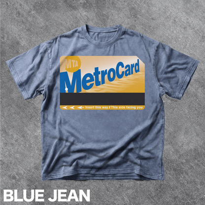 Vintage MTA MetroCard Graphic Tee