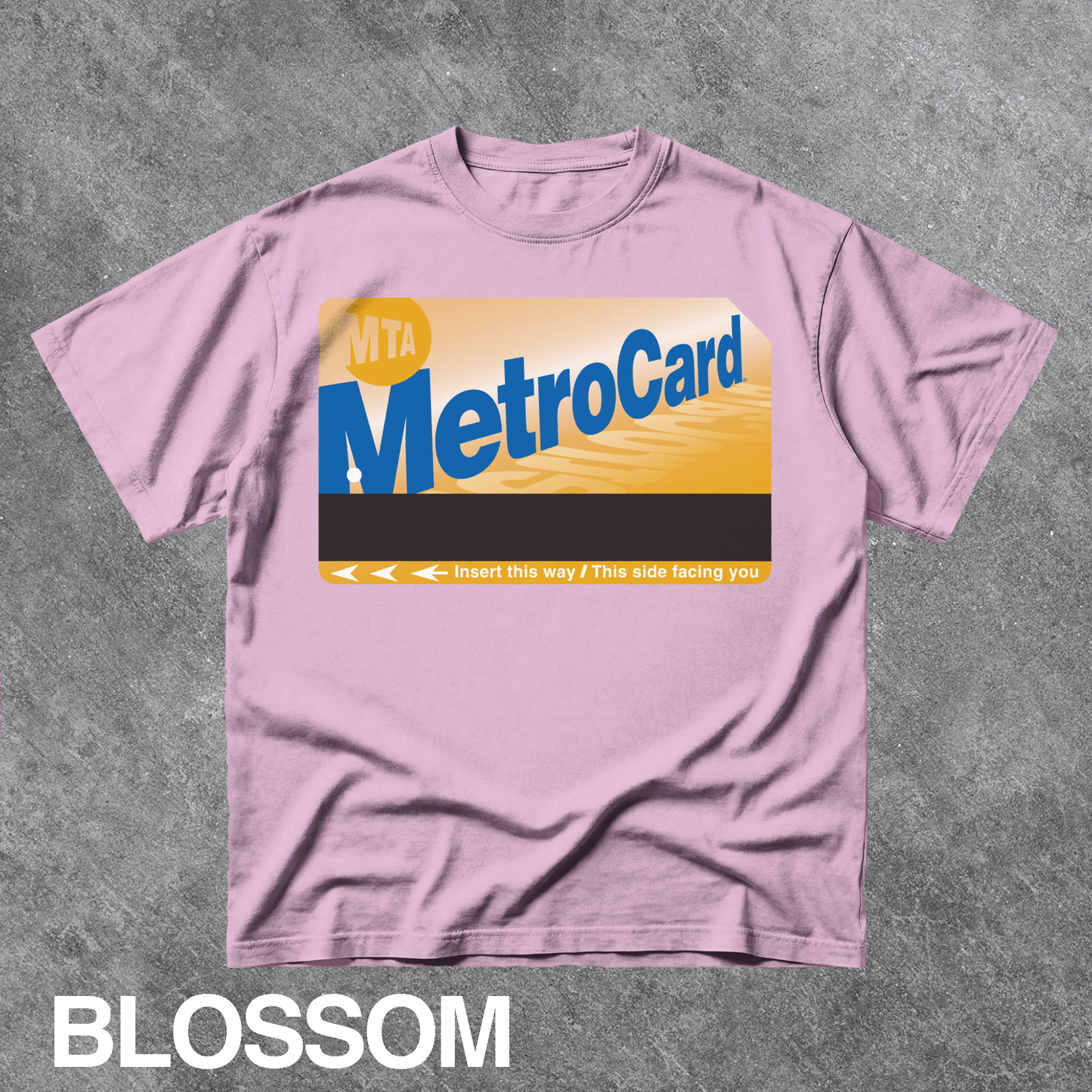 Vintage MTA MetroCard Graphic Tee