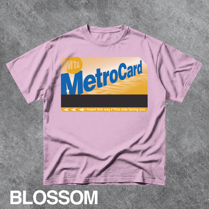 Vintage MTA MetroCard Graphic Tee