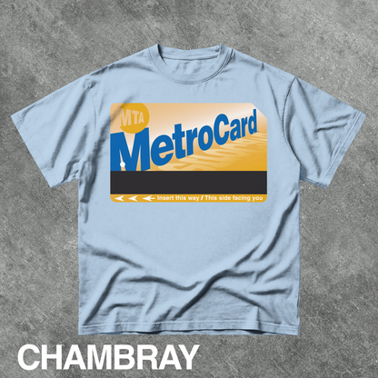 Vintage MTA MetroCard Graphic Tee