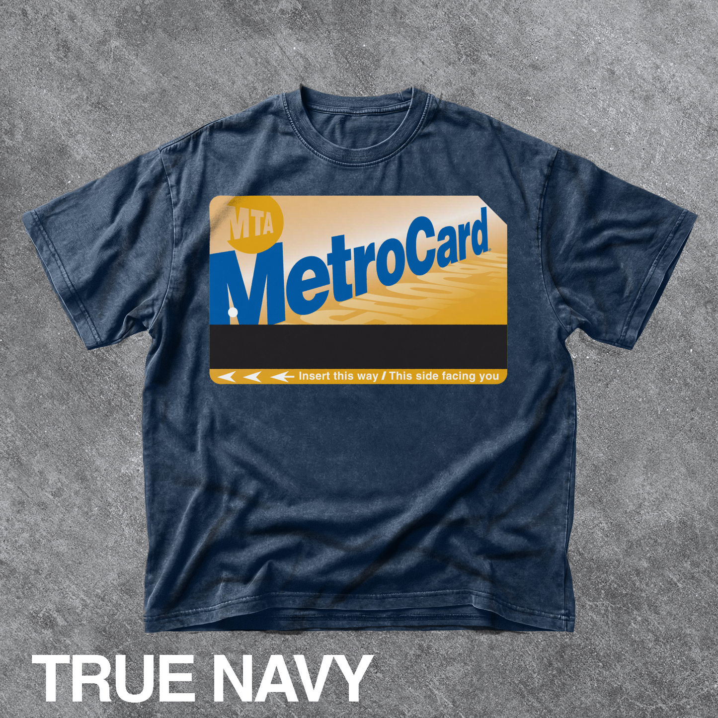 Vintage MTA MetroCard Graphic Tee