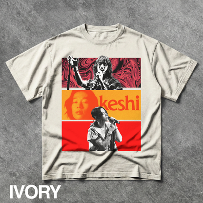 Vintage Artist Concert Collage Graphic Tee