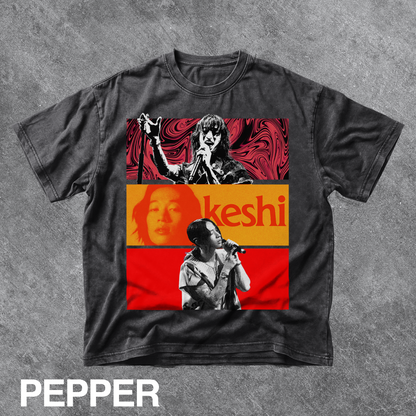 Vintage Artist Concert Collage Graphic Tee