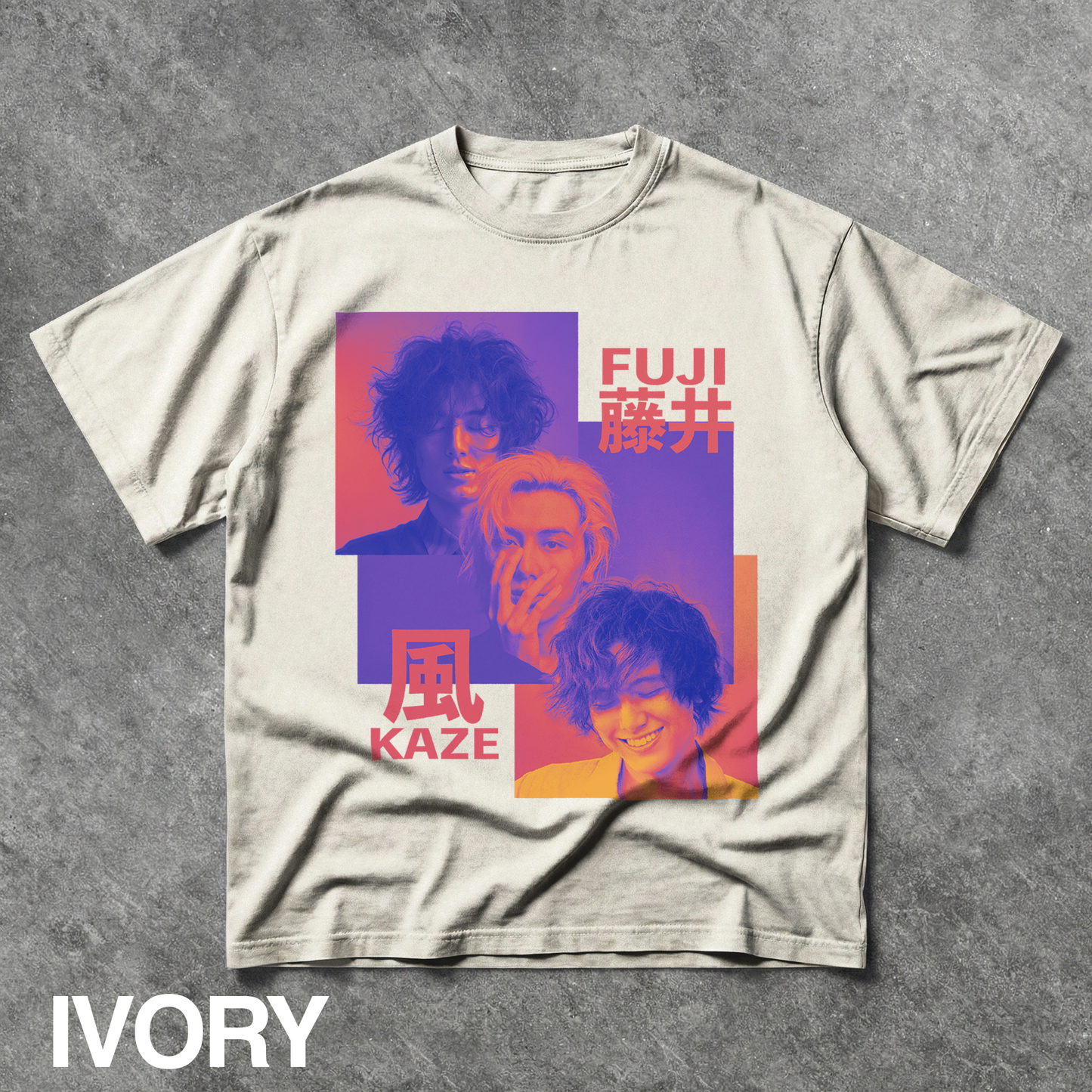 Vintage Fujii Kaze Collage Graphic Tee